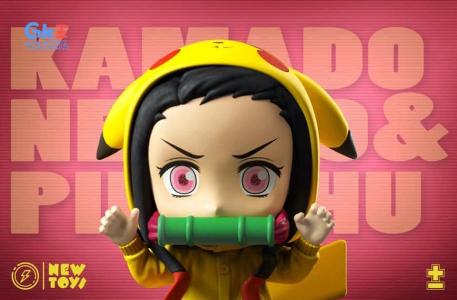 【海外代購】【10CM】NEW TOY 皮卡丘禰豆子 