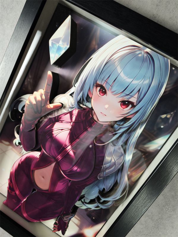 【海外代購】泥棒貓 DSMG-051 KOF 庫拉 戴爾蒙多 立體裝飾畫 