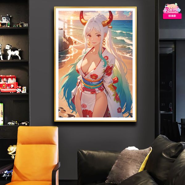 【海外代購】阿喵畫社 海風吹吹 大和 8k超大超清裝飾畫 