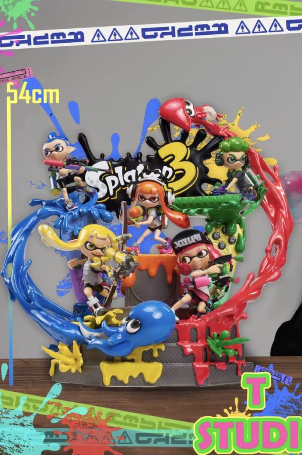 【海外代購】T 工作室 噴射戰士美少女全家桶 史普拉頓 漆彈大作戰 