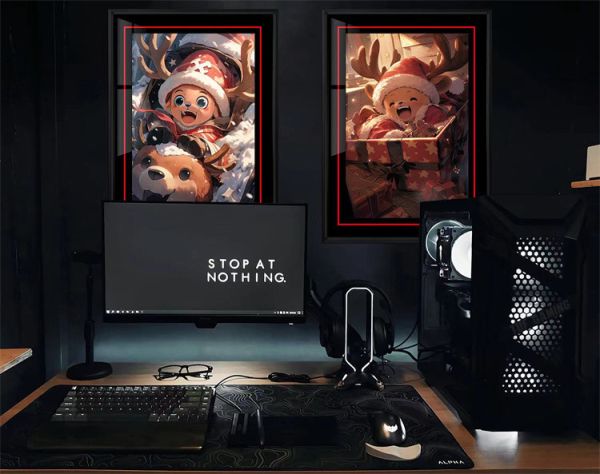 【海外代購】千鳥社 喬巴聖誕 東尼托尼 裝飾畫 