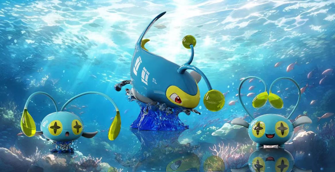 【預定】半夏 燈籠魚進化組(光油塗裝，燈籠透色) 