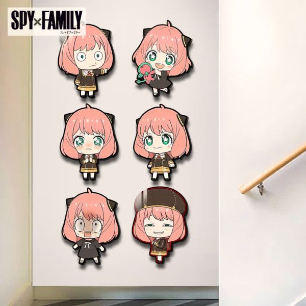 【海外代購】阿喵畫社 阿尼婭六宮格卡磚 超清裝飾畫 