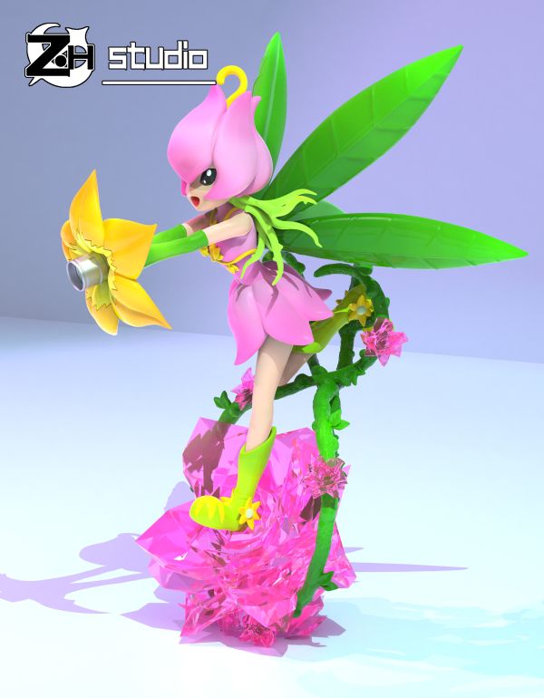 【預定】ZH 召喚 數碼寶貝 花仙獸 