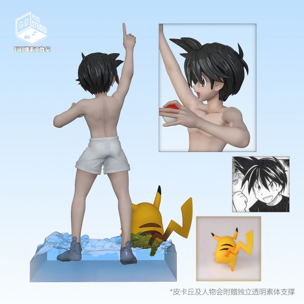 【預定】GB PIXEL GB像素 圖鑑20比例 夏日限定小赤/小智 