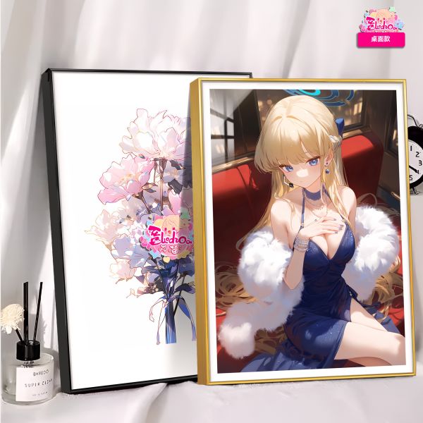 【海外代購】阿喵畫社 晚宴 飛鳥馬時 8k超大超清裝飾畫 