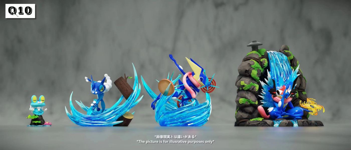 【預定】Q10 寶可夢圖鑑1/20 忍蛙進化組 