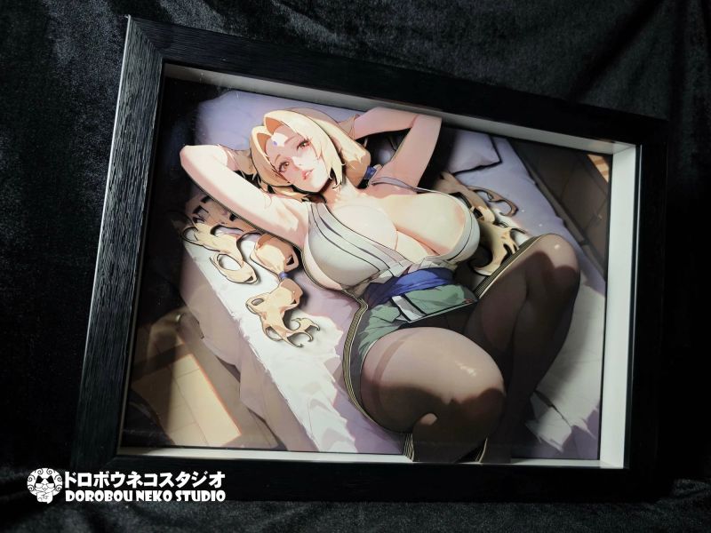 【海外代購】泥棒貓 DSMG-111 千手綱手 立體裝飾畫 