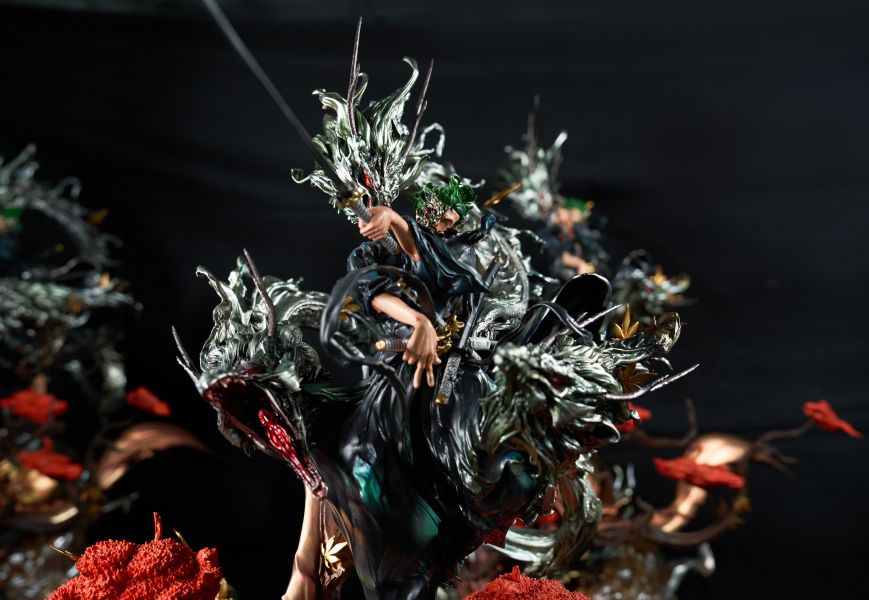 【海外代購】鐵幕 潮鳴 幕府系列第一款 鬼面太歲·索隆 