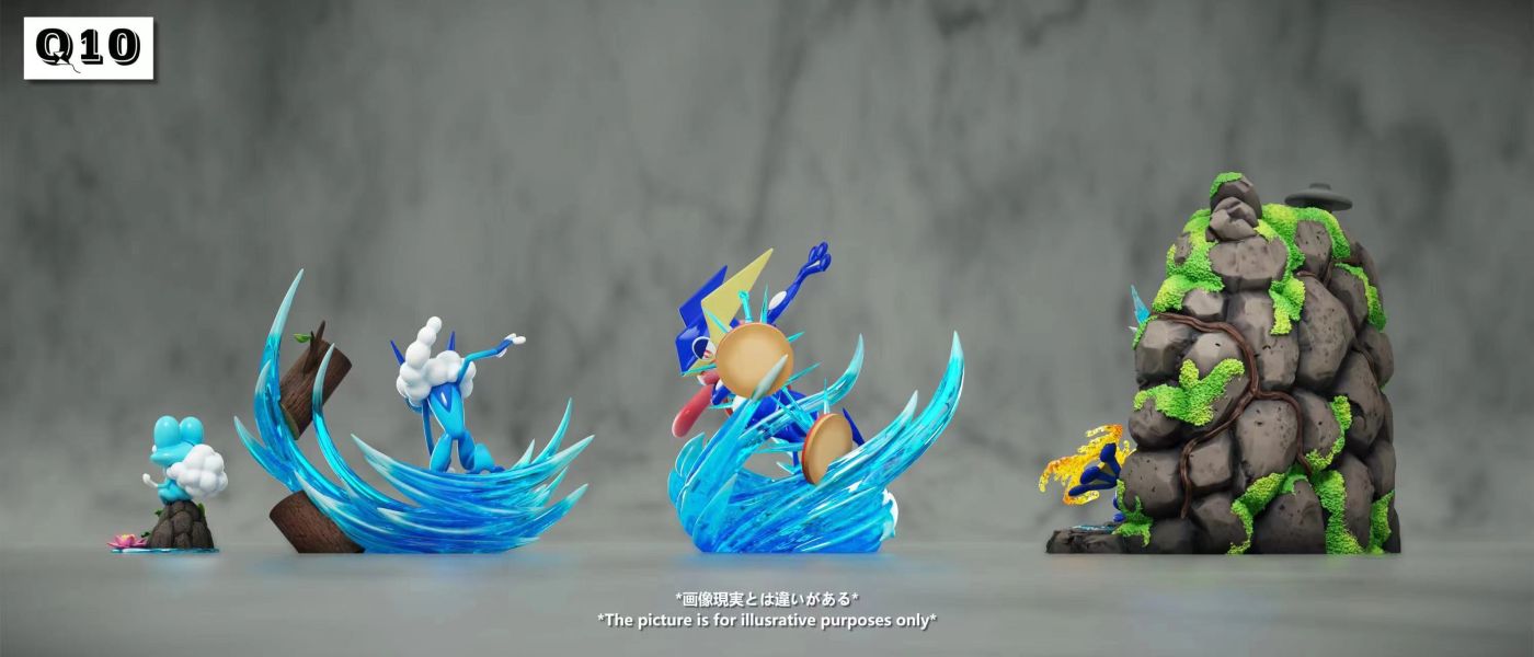 【預定】Q10 寶可夢圖鑑1/20 忍蛙進化組 