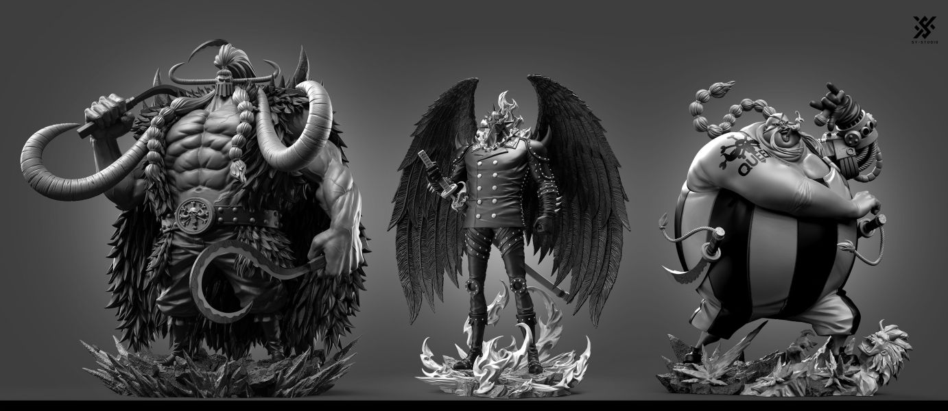 【預定】SY LX 海賊王 百獸海賊團三災共鳴第一彈 炎災 燼 