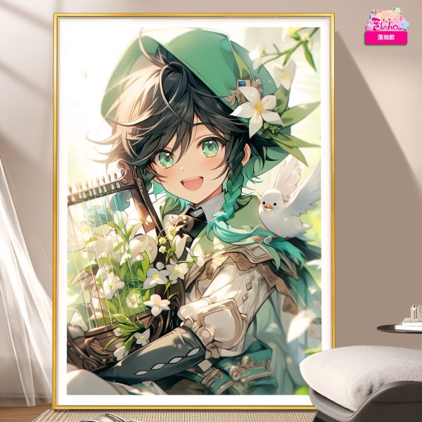 【海外代購】阿喵畫社 迎辰 溫蒂 8k超大超清裝飾畫 