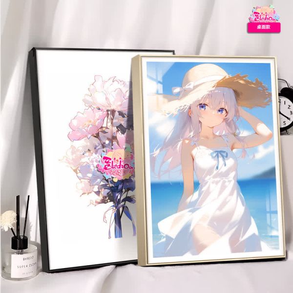 【海外代購】阿喵畫社 魔女之旅 海風吹吹 伊蕾娜 超清裝飾畫 