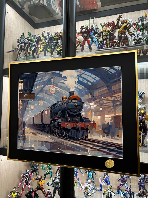 【海外代購】星空 九又四分之三月台 裝飾畫 