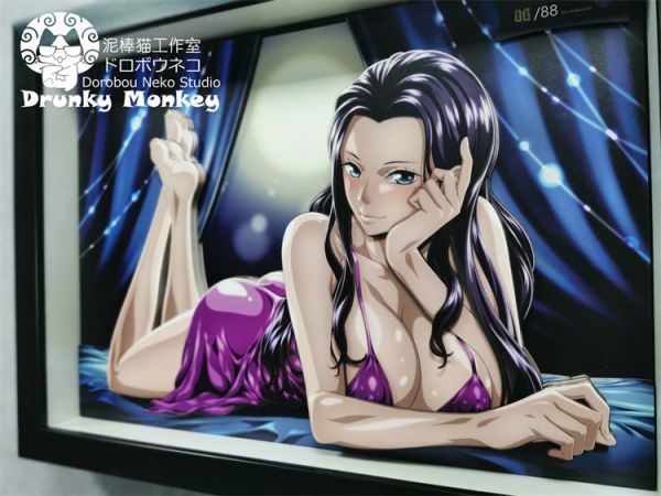 【海外代購】【45CM】泥棒貓 妮可羅賓 可月兌立體畫 