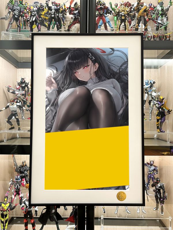 【海外代購】星空 《毛衣莉音》調月莉音蔚藍檔案Rio調月莉央老大姐裝飾畫 