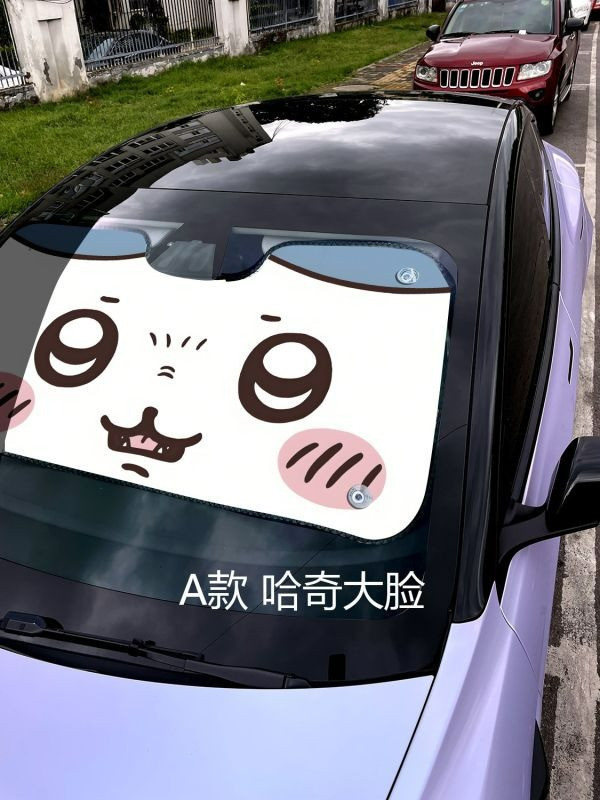 【海外代購】千鳥社 《汽車前擋遮陽-吉伊大臉》吉伊卡哇哈奇小八烏薩奇莫莫咖 