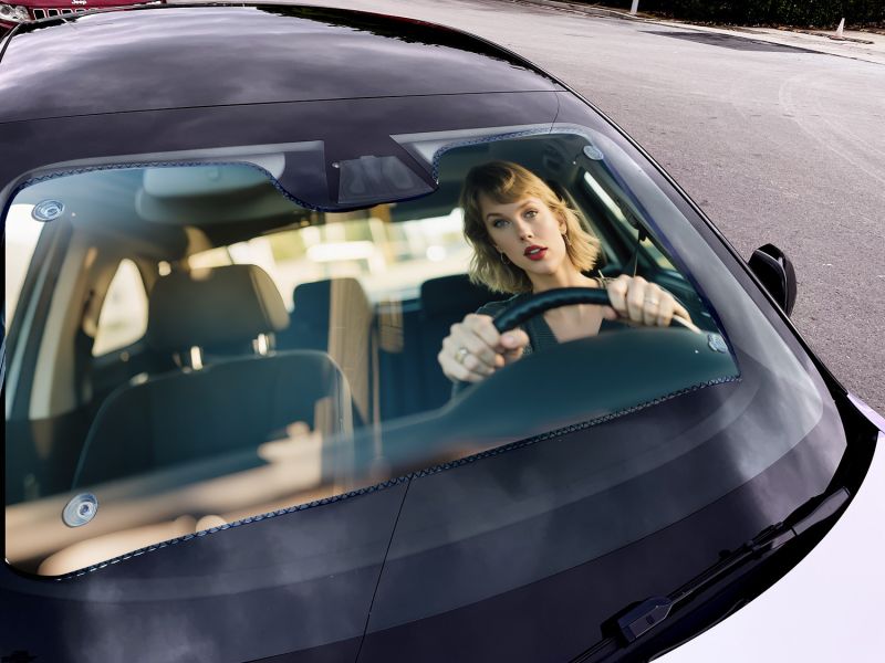 【海外代購】千鳥社 《汽車前擋遮陽－高斯林、黴黴》 夏季汽車遮陽防曬前擋開車瑞恩高斯林高司令黴黴泰勒絲 