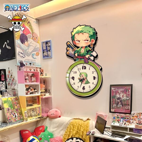 【海外代購】阿喵畫社 索隆鐘錶 海賊王異形時鐘 