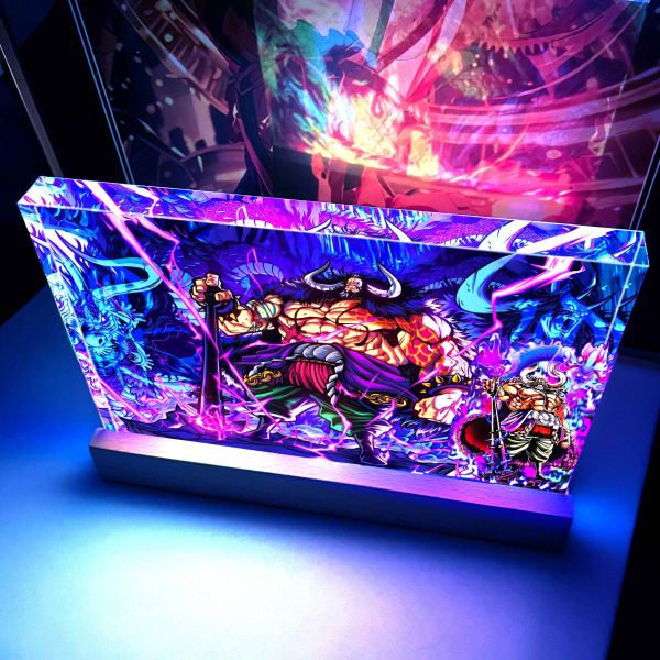 【海外代購】阿喵畫社 凱多發光卡磚 1.9cm發光手辦架展示磚 