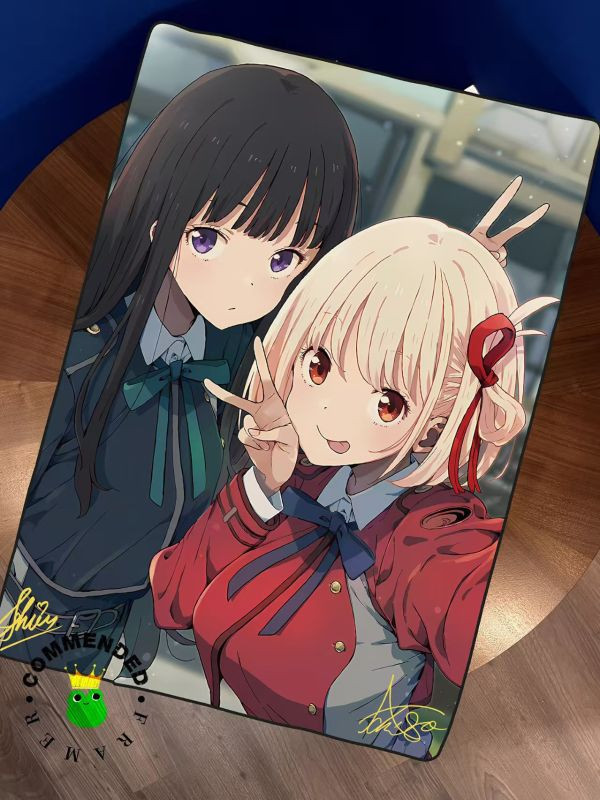 【海外代購】皇呱 《特工少女 LYCORIS》莉可麗絲錦木千束井之上瀧奈裝飾畫 