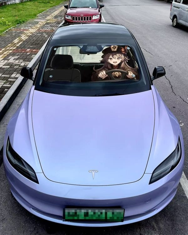 【海外代購】千鳥社 《汽車前擋遮陽-芙寧娜和胡桃》原神 