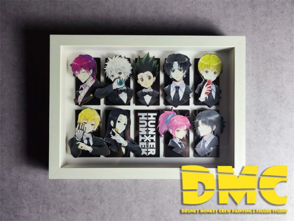 【海外代購】【46*34CM】醉猴組 Hunter 立體裝飾畫 