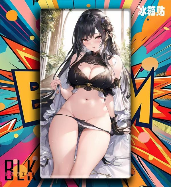 【海外代購】巴洛克 鎮海碧藍航線裝飾畫/冰箱貼 