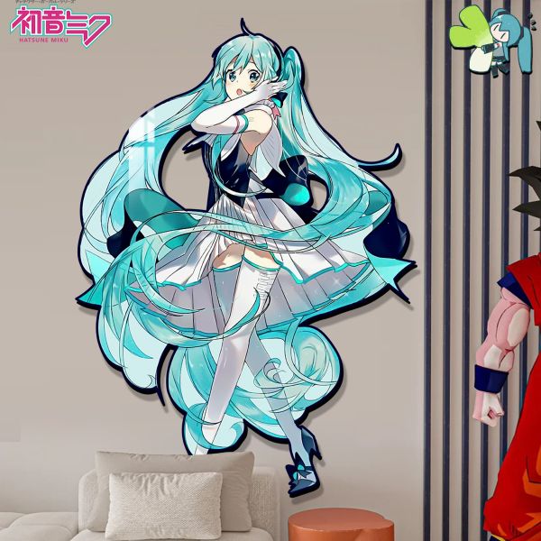 【海外代購】阿喵畫社 初音未來 超長高清燈帶畫 