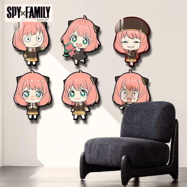 【海外代購】阿喵畫社 阿尼婭六宮格卡磚 超清裝飾畫 