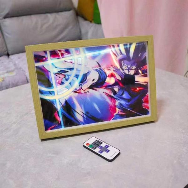 【海外代購】 木石工作室 龍珠系列-遙控發光立體畫燈畫 