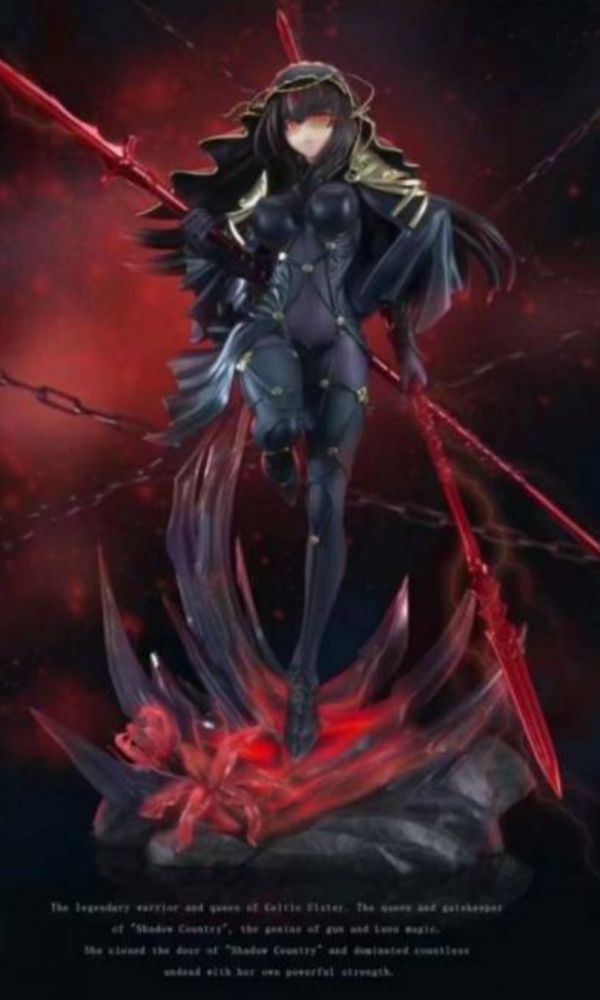 【海外代購】【56CM】RWN FATE 魔境女王 - 斯卡哈 雙比例雕像 