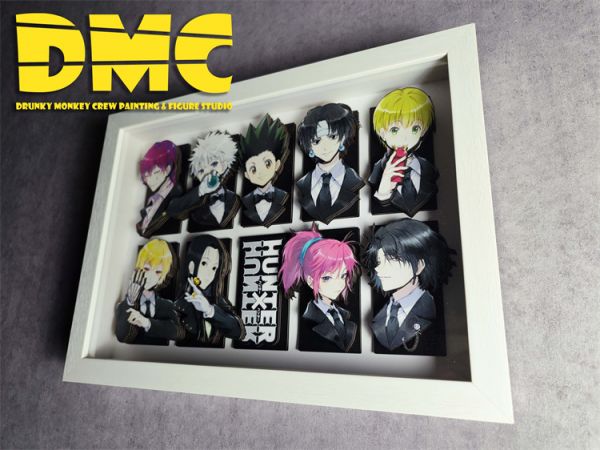 【海外代購】【46*34CM】醉猴組 Hunter 立體裝飾畫 