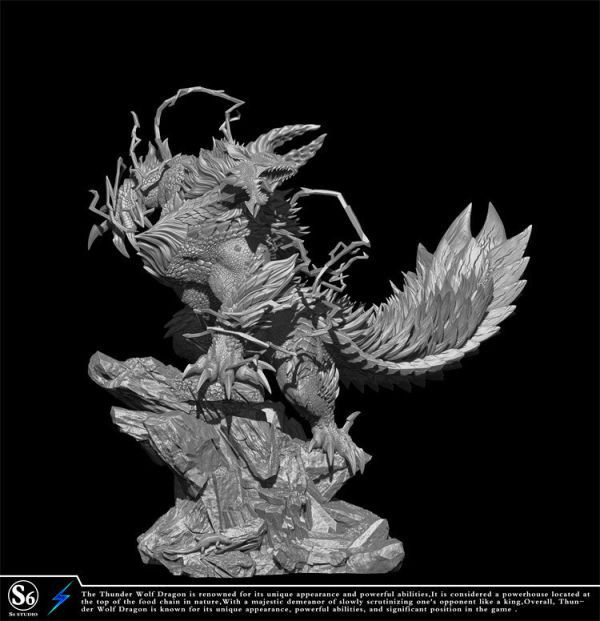 【已截單/代購洽客服】S6 怪物獵人共鳴系列04 雷狼龍 