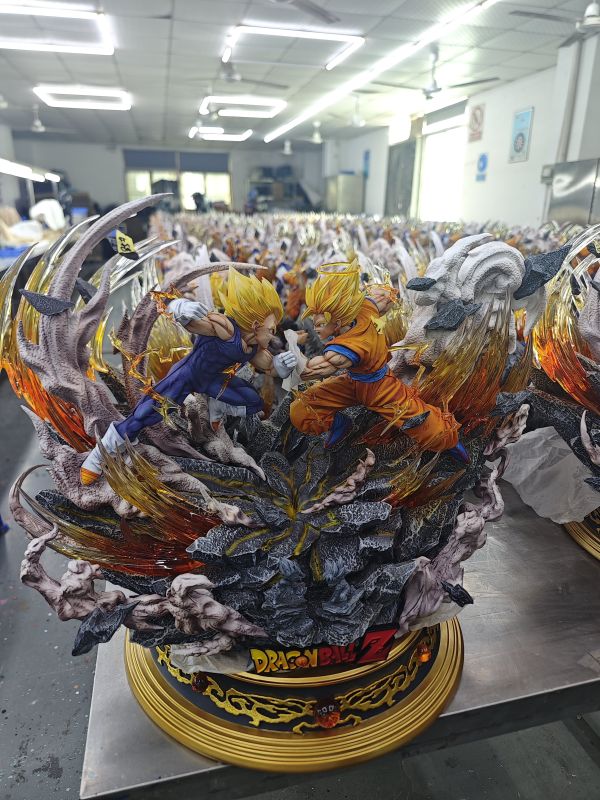 【海外代購】WL 場景對戰系列01 超二悟空vs魔化貝吉塔 