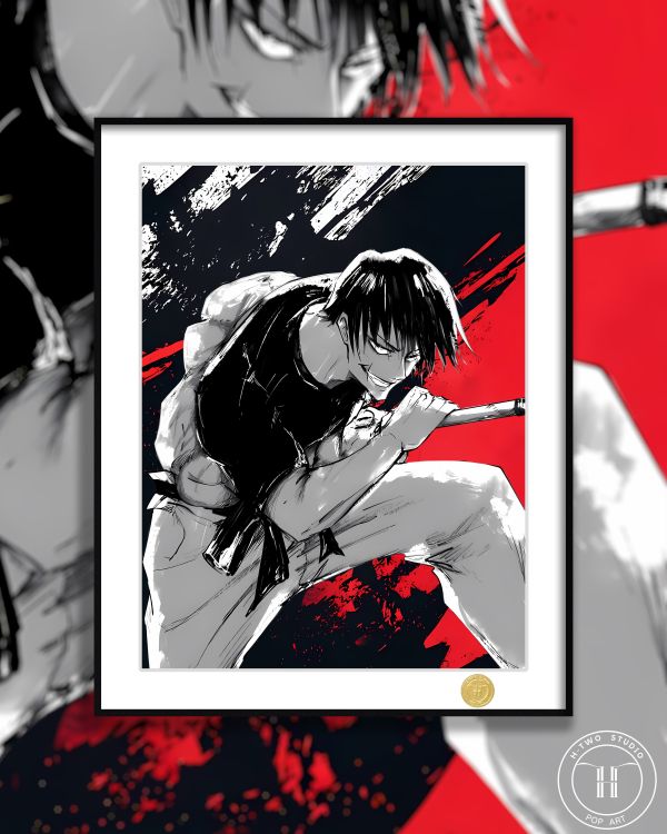 【海外代購】H2 伏黑甚爾 咒術迴戰 裝飾畫 