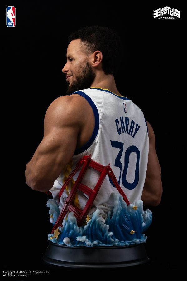 【預定】王牌化身 史蒂芬‧庫裡 1/1半身像 