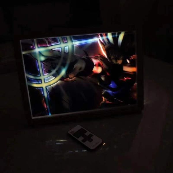 【海外代購】 木石工作室 龍珠系列-遙控發光立體畫燈畫 