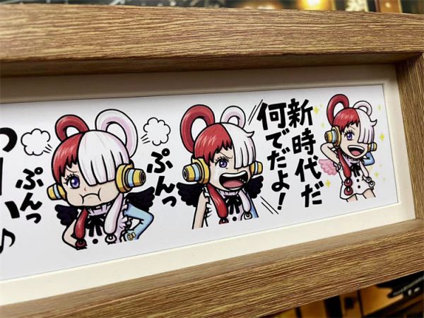 【海外代購】【47CM】千鳥社 紅發歌姬Q版烏塔uta表情包 