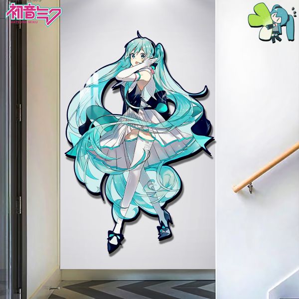 【海外代購】阿喵畫社 初音未來 超長高清燈帶畫 