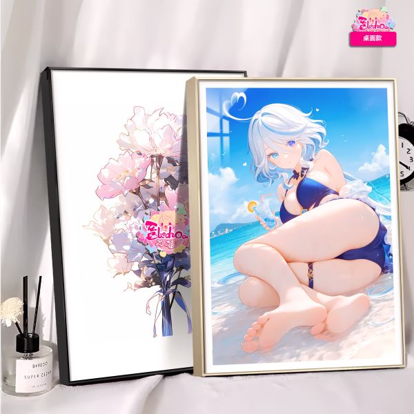 【海外代購】阿喵畫社 海風吹吹 芙寧娜 8k超大超清裝飾畫 