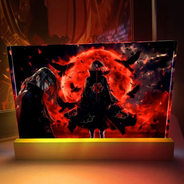 【海外代購】阿喵畫社 血月鼬影發光 23cm大號特效發光手辦架展示磚 