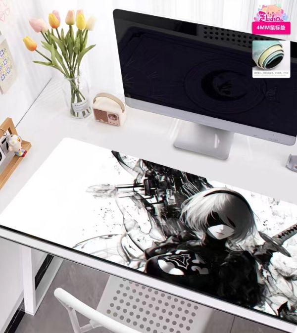 【海外代購】阿喵畫社 墨染 2b 尼爾機械紀元12k超清裝飾畫 