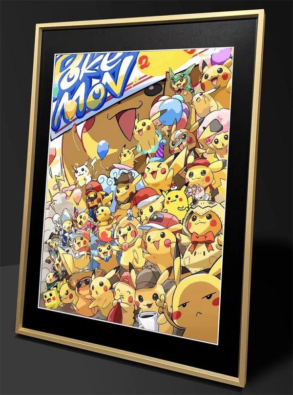 【海外代購】千鳥社 25週年 皮卡丘第二彈 cosplay裝飾畫 