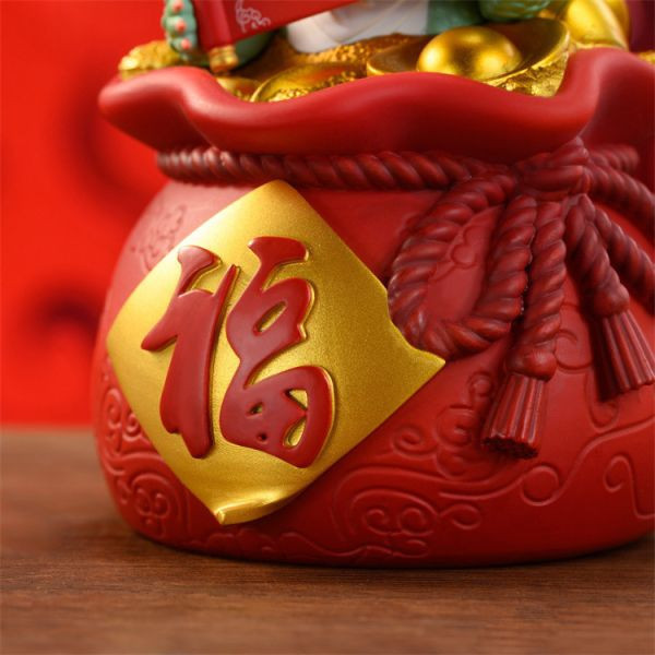 【海外代購】錦盒製物 招財祈福龍大吉 