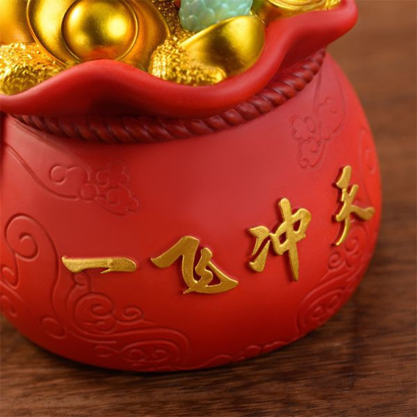 【海外代購】錦盒製物 招財祈福龍大吉 