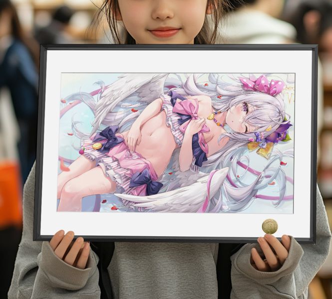 【海外代購】皇呱 《泳裝白洲梓》蔚藍檔案崔尼蒂的少女泳裝白洲梓週邊裝飾畫 午睡毯 地毯 