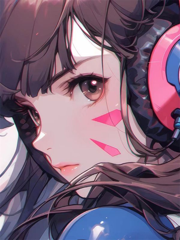 【海外代購】星空 DVA 機甲ow 裝飾畫 