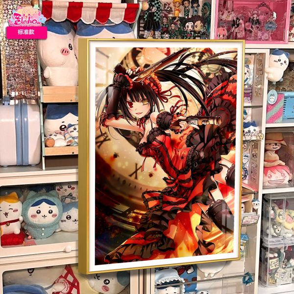【海外代購】阿喵畫社 神威靈裝 時崎狂三 8k超大超清裝飾畫 