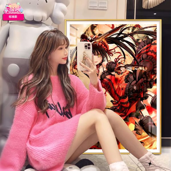 【海外代購】阿喵畫社 神威靈裝 時崎狂三 8k超大超清裝飾畫 